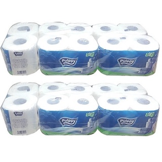 Lốc 10 cuộn giấy vệ sinh Pulppy