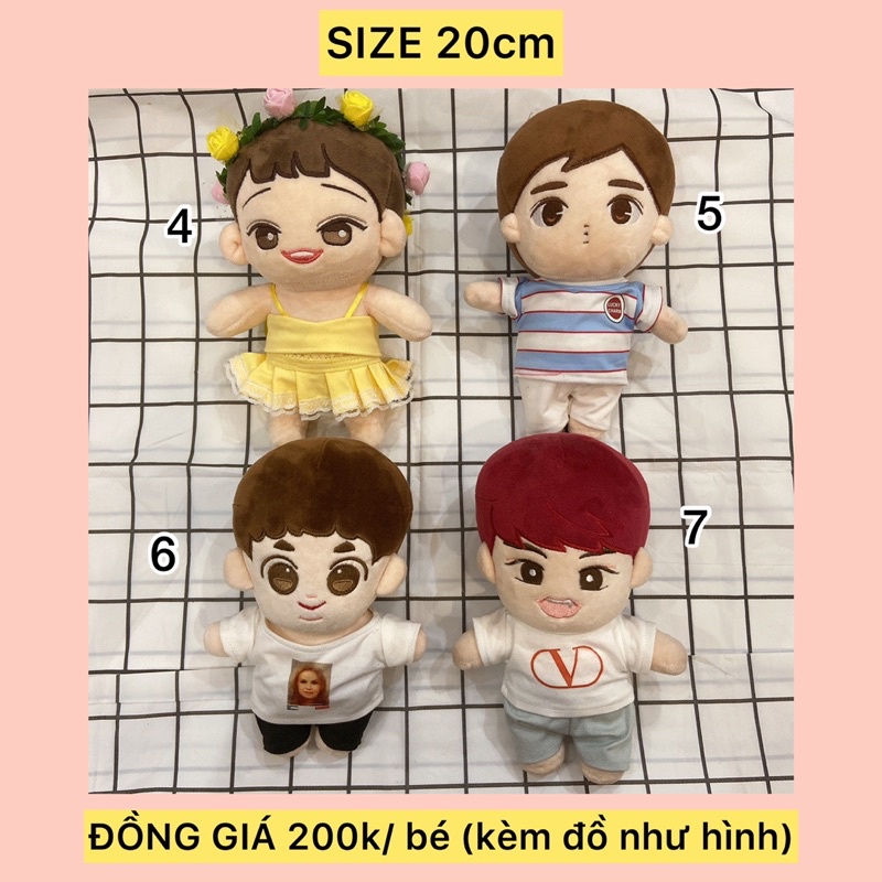 | DOLL 20cm | Nhượng đồng giá 200k