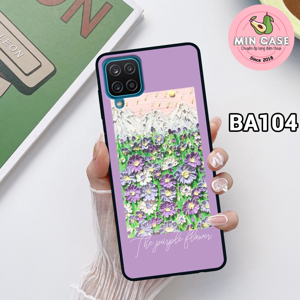 Ốp lưng SAMSUNG A12/ M12/ A22 4G/ A22 5G/ M22 - Ốp lưng Samsung in hình hoa xinh xắn, vintage