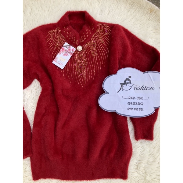 ÁO LEN TẶNG MẸ - TẶNG BÀ (Lông thỏ cao cấp -  Mẫu mới) | BigBuy360 - bigbuy360.vn