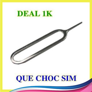 [xả kho]Que chọc sim điện thoại , que chọc sim inox không rỉ cho nhiều dòng điện thoại ❤️abali store