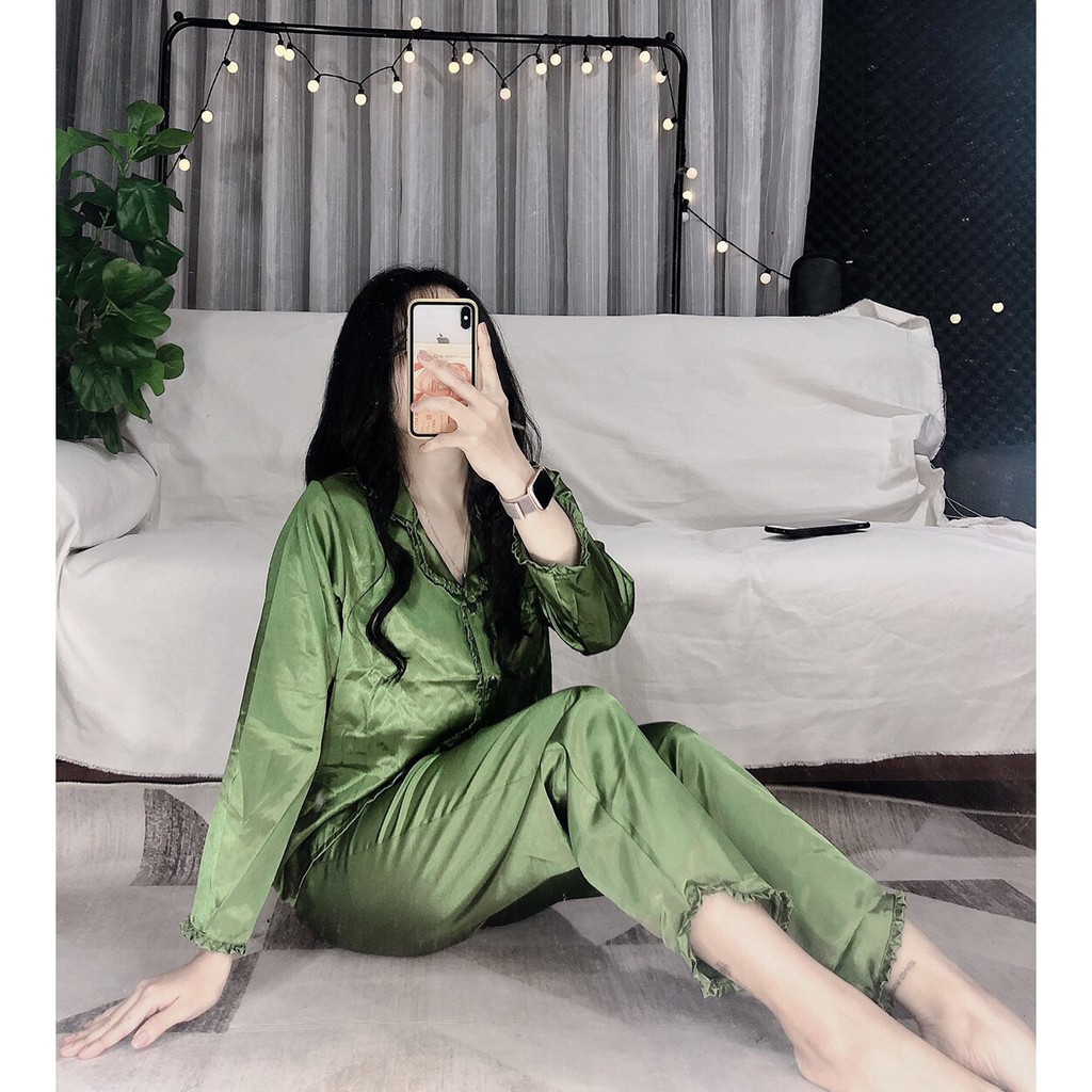 [Mã WABOOM giảm 15% đơn 99k] [𝘽𝙤̣̂ 𝙉𝙜𝙪̉ 𝙇𝙪̣𝙖 𝘽𝙚̀𝙤]-Tay Dài Quần Dài-Hàng Thiết Kế Xuất Dư-Dưới 58kg. | BigBuy360 - bigbuy360.vn