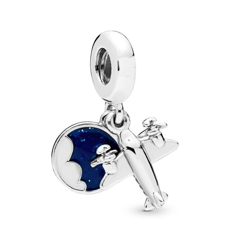 Hạt Charm Bạc 925 Hình Vua Sư Tử Tự Làm Vòng Tay / Vòng cổ Thủ Công Cho Nữ