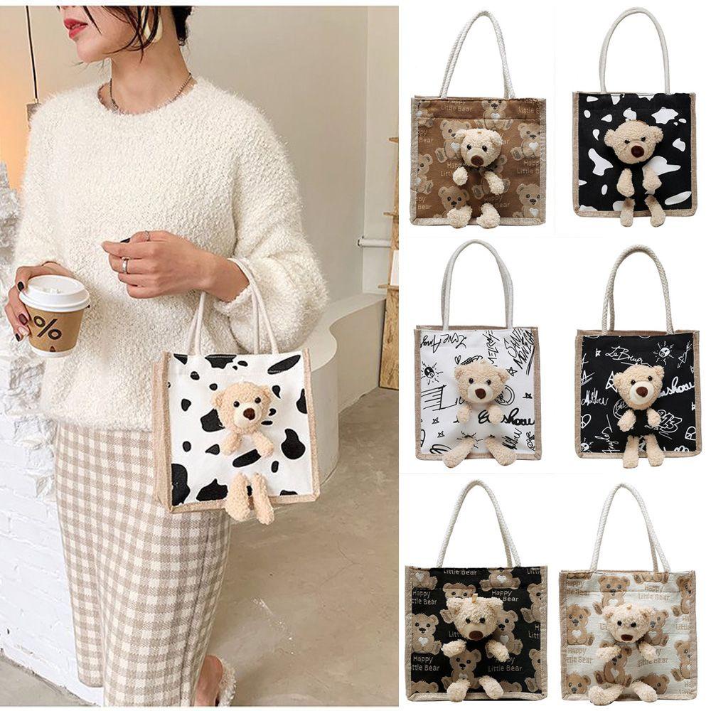 Túi Xách Du Lịch Đa Năng MIHAN1 Họa Tiết Hoạt Hình Xinh Xắn