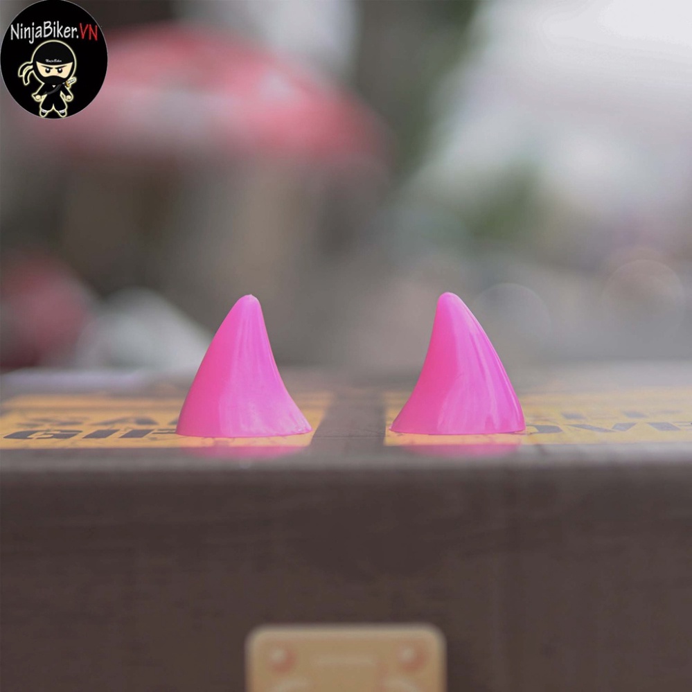 NÓN BẢO HIỂM 3/4 TẶNG SỪNG MINI NHỌN CHỌN MÀU TÙY THÍCH - FREESHIP