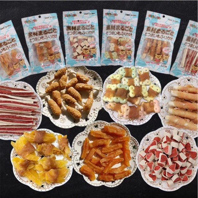 [Mã PET50K giảm Giảm 10% - Tối đa 50K đơn từ 250K] GÓI BÁNH THƯỞNG, SNACK ĂN VẶT CHO CHÓ MÈO