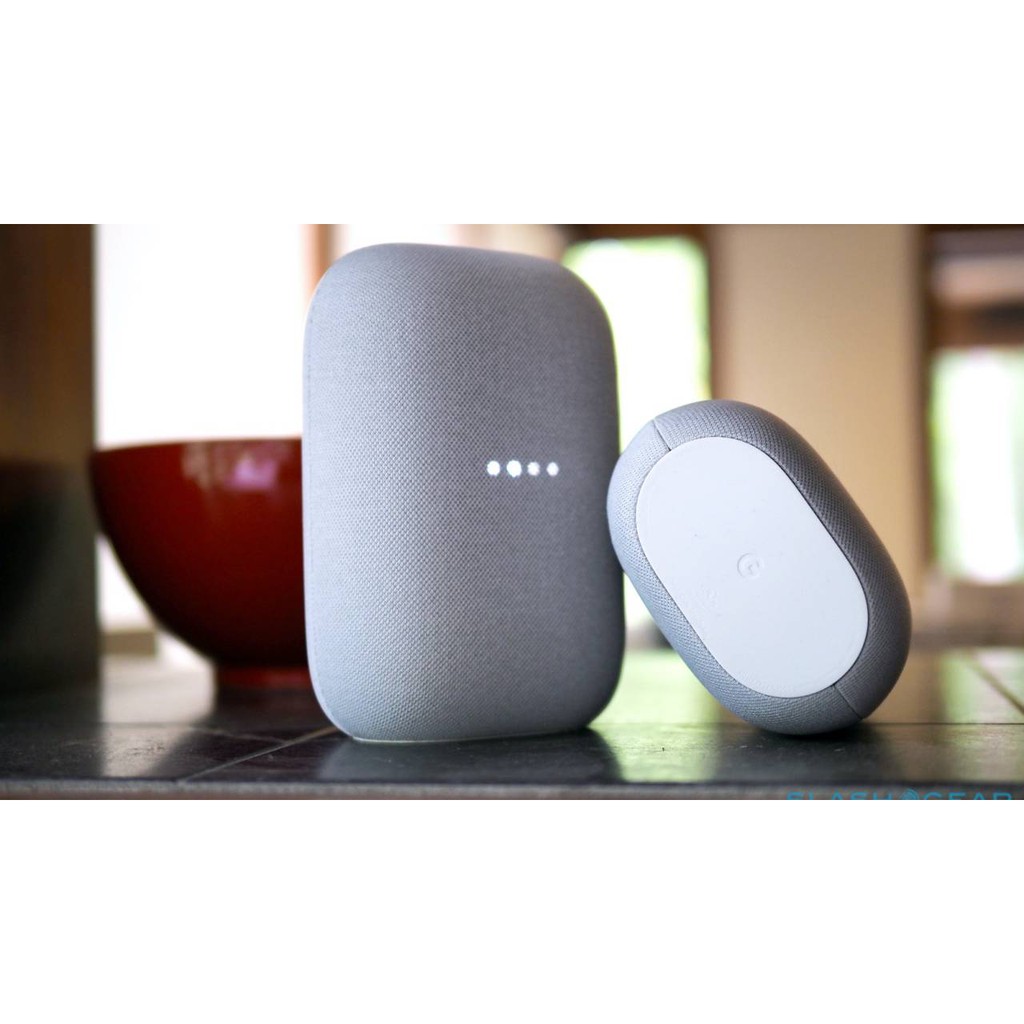 Google Nest Audio - Loa google thông minh tích hợp Google Assistant bản 2021, Loa hay hơn, Mic nhiều và nhạy hơn