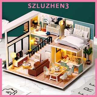 Nhà Búp Bê Bằng Gỗ Diy Xinh Xắn