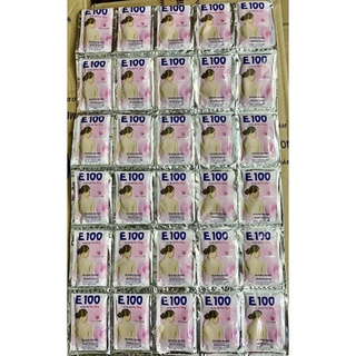 Sữa tắm trắng da E100 hoa hồng combo 10 dây