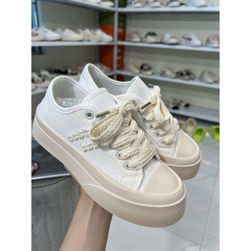 (VIDEO) Giày nữ thể thao độn đế GIN phối màu cực sang