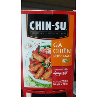 COMBO 2 GIA VỊ HOÀN CHỈNH CHINSU GÀ CHIÊN NƯỚC MẮM 70G