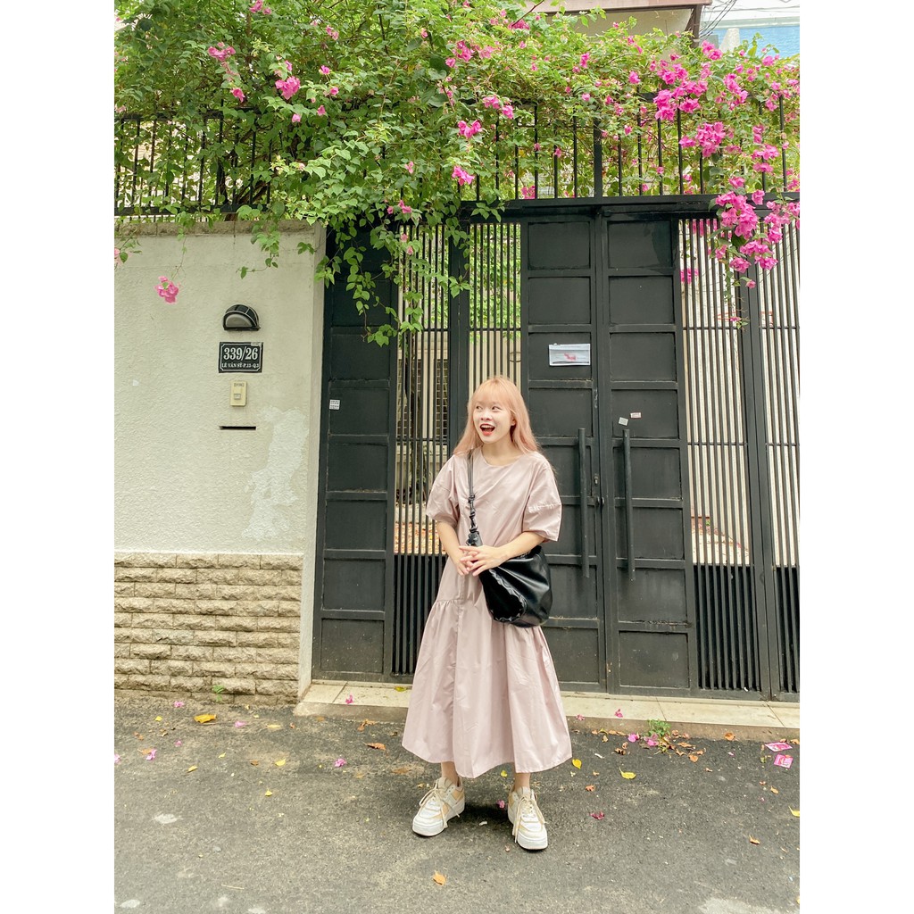 Chul Dress - Đầm Ulzang dáng xòe tay lỡ - Remmus.vn | BigBuy360 - bigbuy360.vn