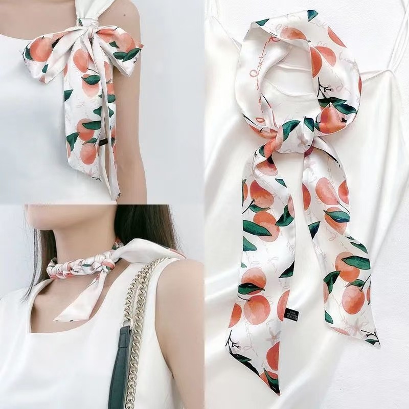 Khăn Lụa Buộc Tóc đa Năng Phong Cách Pháp