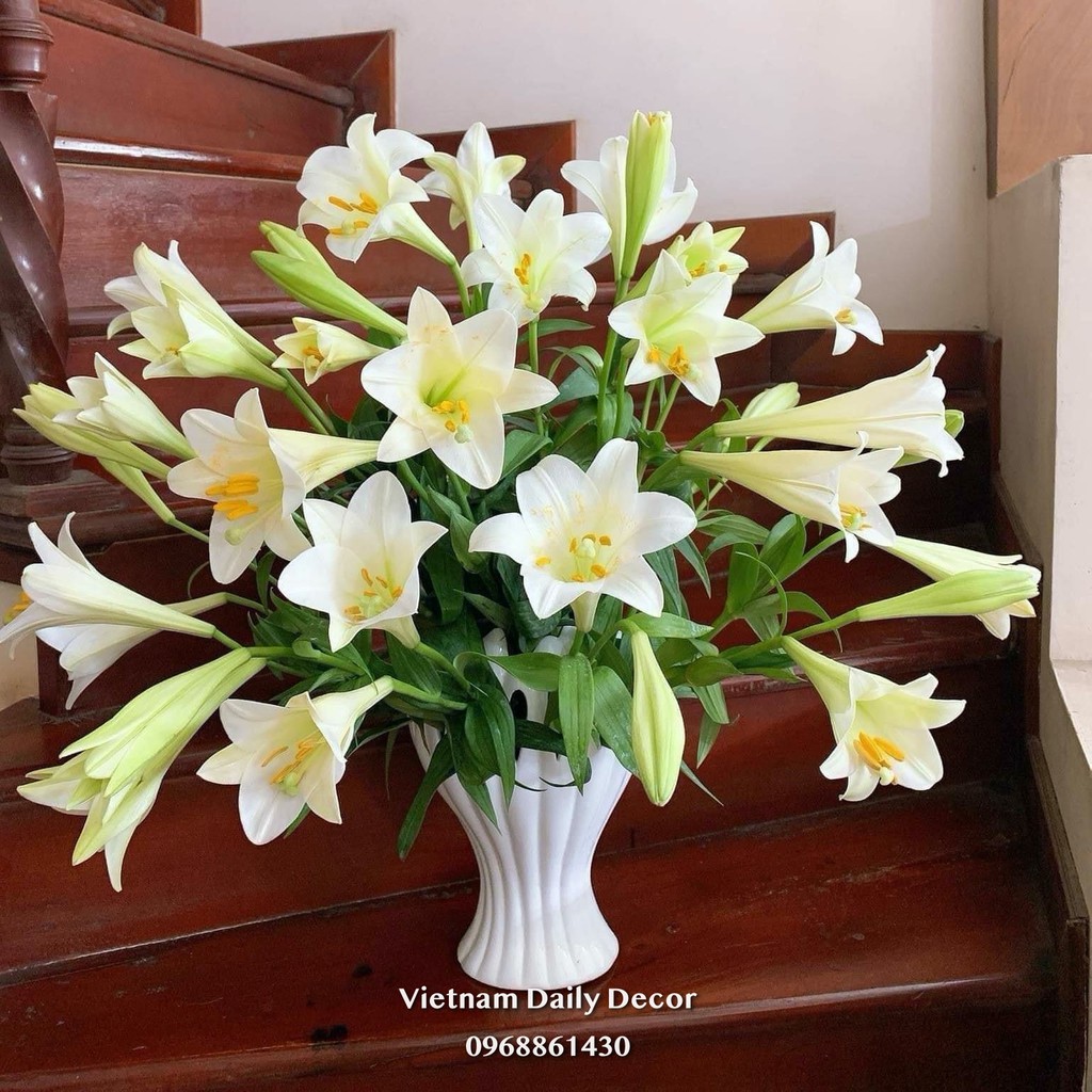 Bình hoa bàn tay phật 29 cm - hàng loại 1 - Men sáng bóng như hình
