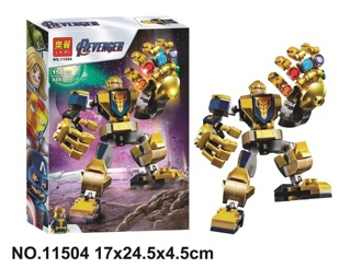 Lắp ráp Iron man - Thanos 11503/11504