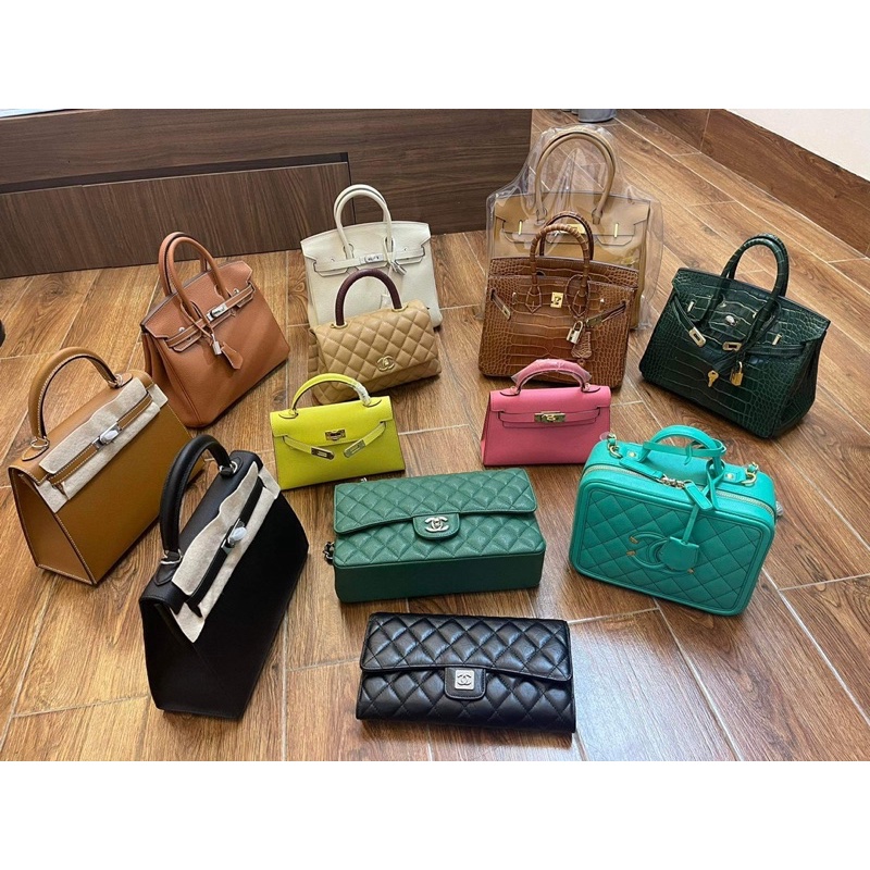 Tuid quai xách màu nude