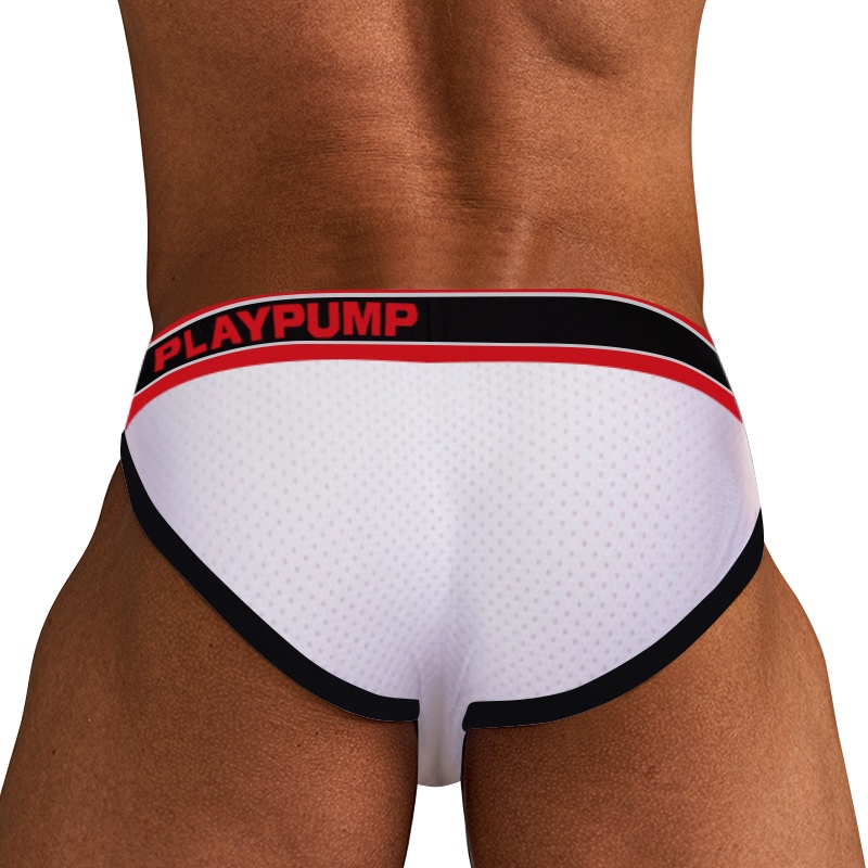 Quần lót nam dạng lưới chất liệu cotton thoáng mát PP9106