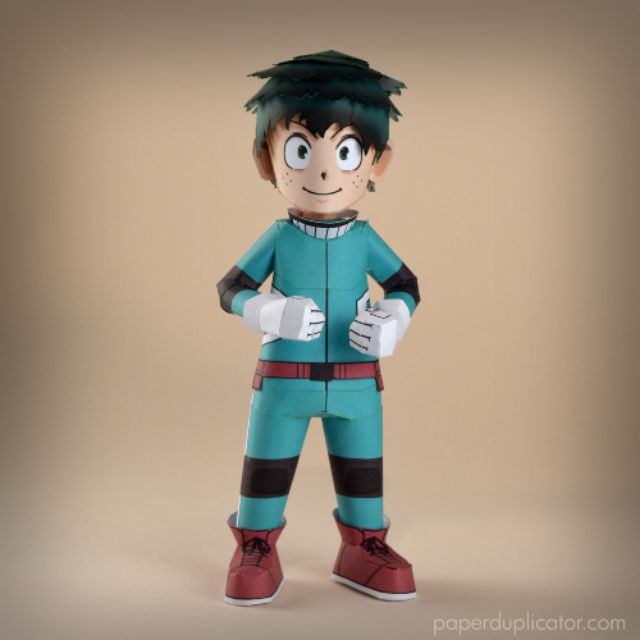Mô hình giấy anime [My Hero Academia] Deku / Izuku Midoriya