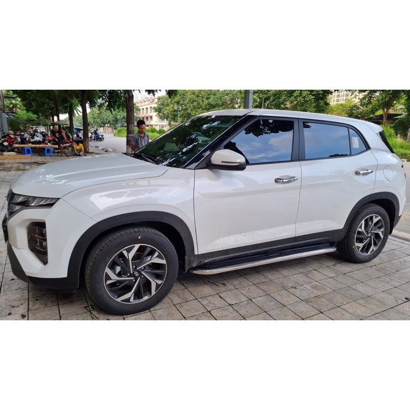Bậc lên xuống, bệ bước chân cho Huyndai Creta 2022+ mới nhất