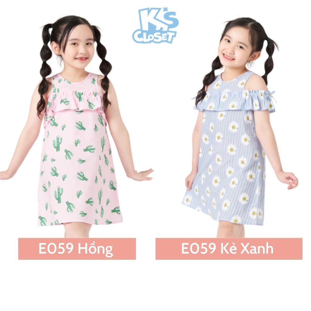Váy K's Closet Hở Vai Cho Bé Gái (2 9 Tuổi) E059ONS TM