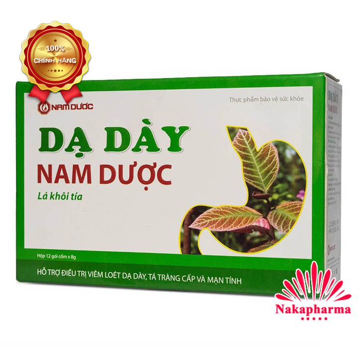 Dạ Dày Nam Dược – Giảm viêm loét dạ dày, tá tràng, đau bụng, đầy hơi, rối loạn tiêu hóa