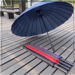 Ô Dù 24 Nan Đi Trời Mưa Nắng Không Sợ Lật Ô Tay Cầm Chắc Chắn Nan Ô Cấu Tạo Bằng Thép Không Rỉ Cao Cấp