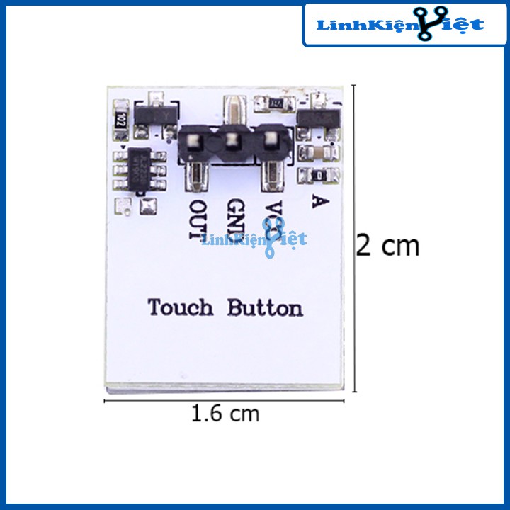 Module Nút Bấm Chạm Điện Dung 3-6VDC