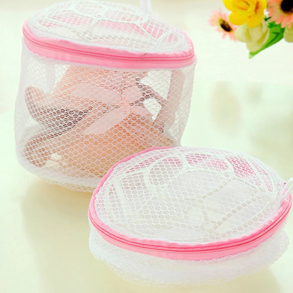Túi Lưới Giặt Đồ Lót / Đồ Lót Dày Dặn Có Khóa Kéo Tiện Dụng