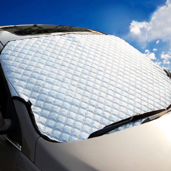Bạt che nắng kính trước xe ô tô - tấm che nắng kính lái xe hơi loại dày chống nóng cách nhiệt