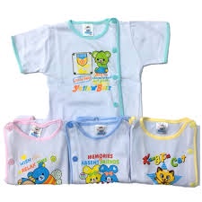 [ HÀNG ĐẸP ] Áo sơ sinh cộc tay trắng cotton Jou cúc lệch cho bé yêu, vải mềm mịn, thoáng mát