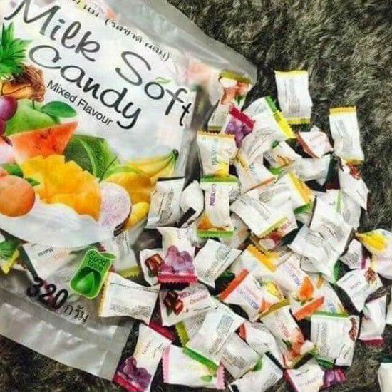 Kẹo dẻo trái cây Milk Soft Candy Thái Lan