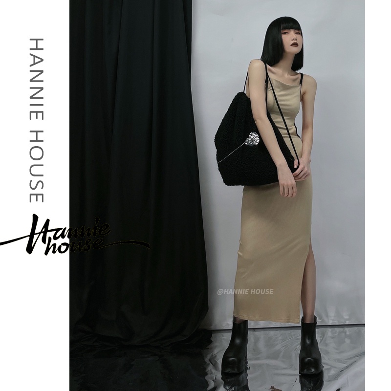 Đầm Sát Nách Hở Lưng Đan Dây Thời Trang Cho Nữ