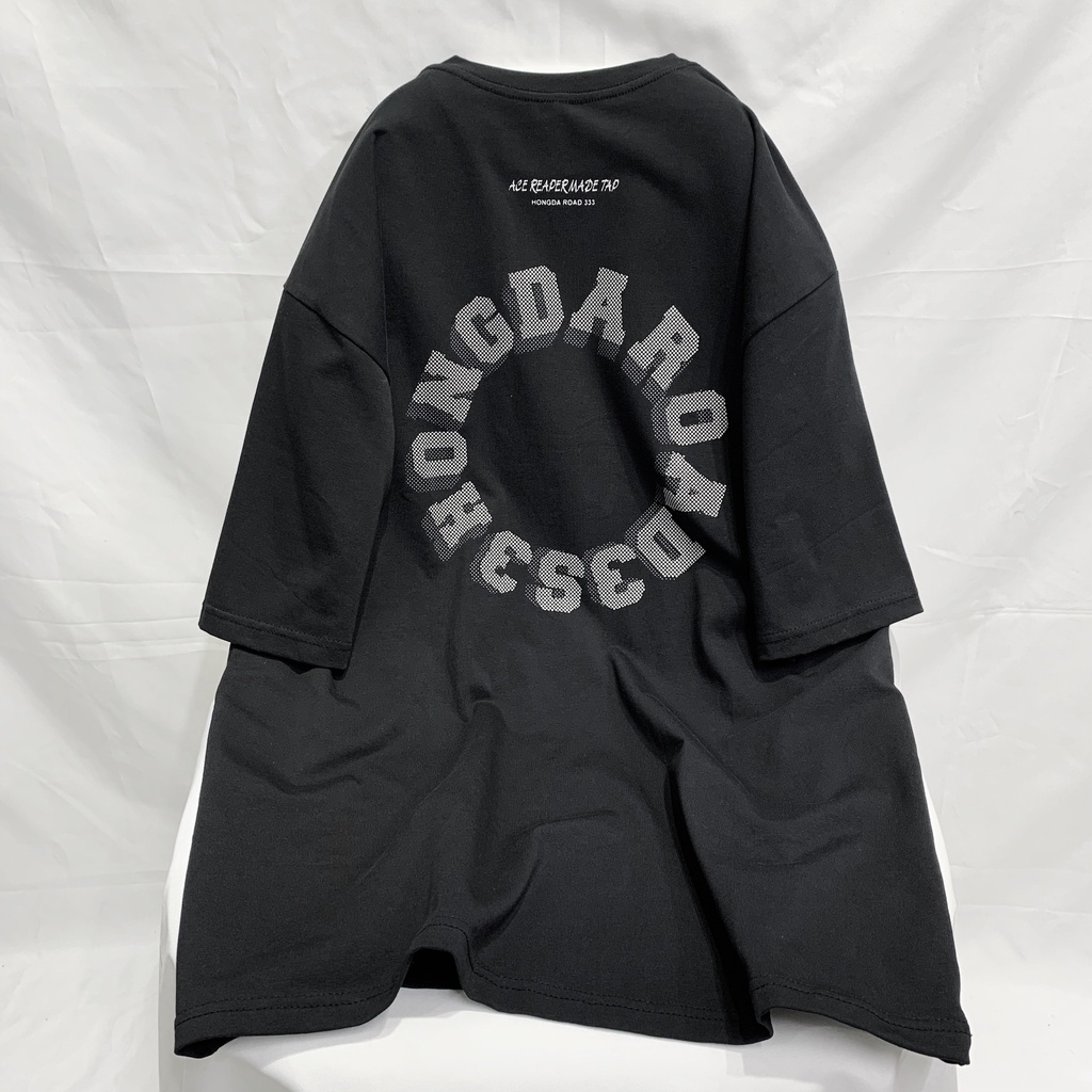 Áo thun cổ tròn tay lỡ unisex HOMIES in hình DARO