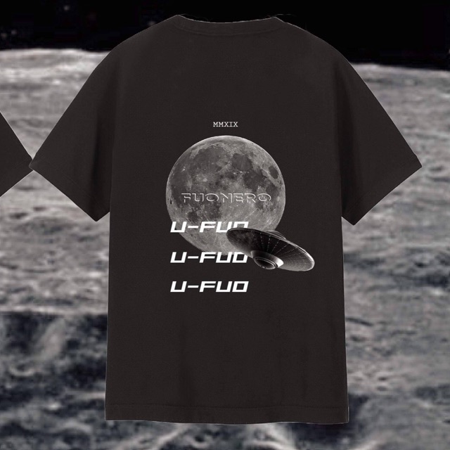 Moon space tee