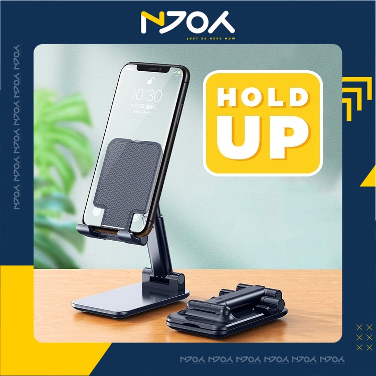 Giá Đỡ Điện Thoại Gập Gọn Holdup Chống Trượt Chịu Lực Tốt Dùng Được Với Máy Tính Bảng