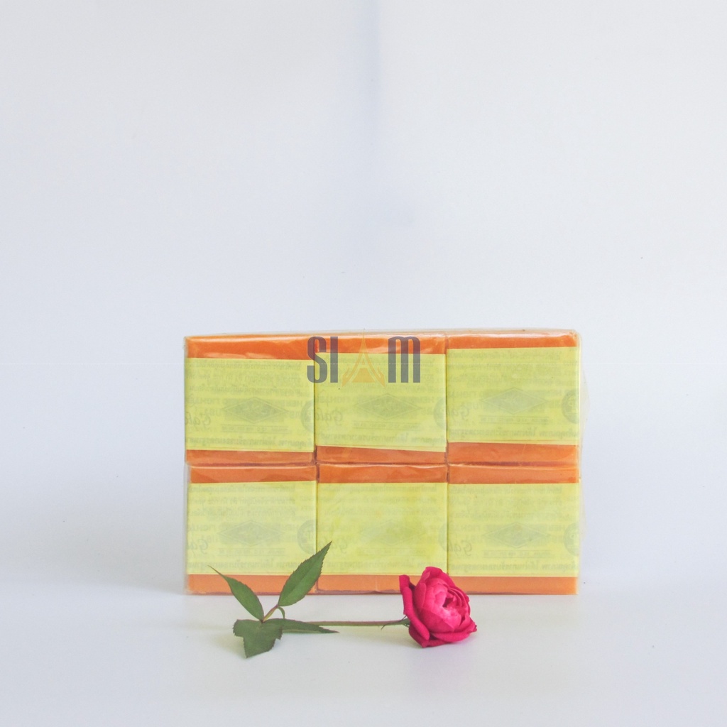 Lốc 12 Bánh Xà Bông  FREESHIP Cam Nghệ Thái Lan