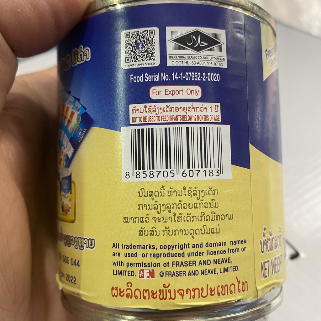 Sữa đặc TEAPOT Thái Lan 380gam