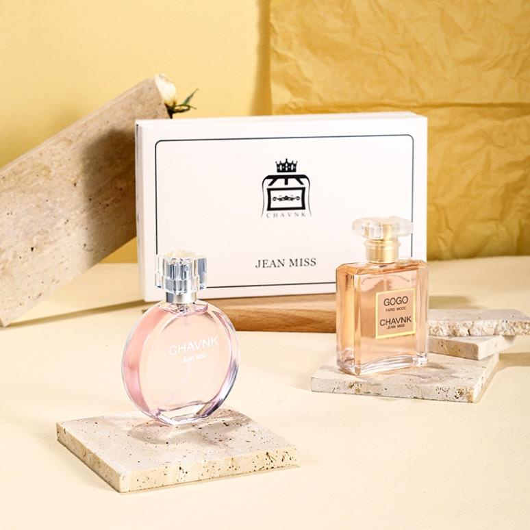 Bộ Quà Tặng Nước Hoa Nữ Jeny Miss Set 2*50ml Cao Cấp, Hương Hoa Hồng Tự Nhiên J16