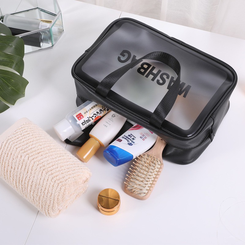 Túi đựng mỹ phẩm WASHBAG 3 size 3 màu đựng đồ trang điểm đồ cá nhân chống thấm nước ChiChi TCN01
