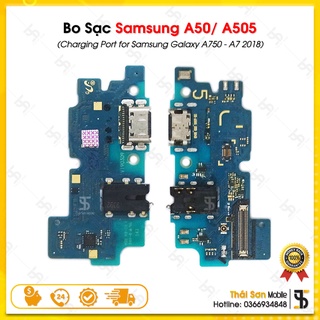 Cáp chân sạc samsung a50 / a505 - cụm bo mạch sạc / đuôi sạc điện thoại samsung galaxy zin bóc máy