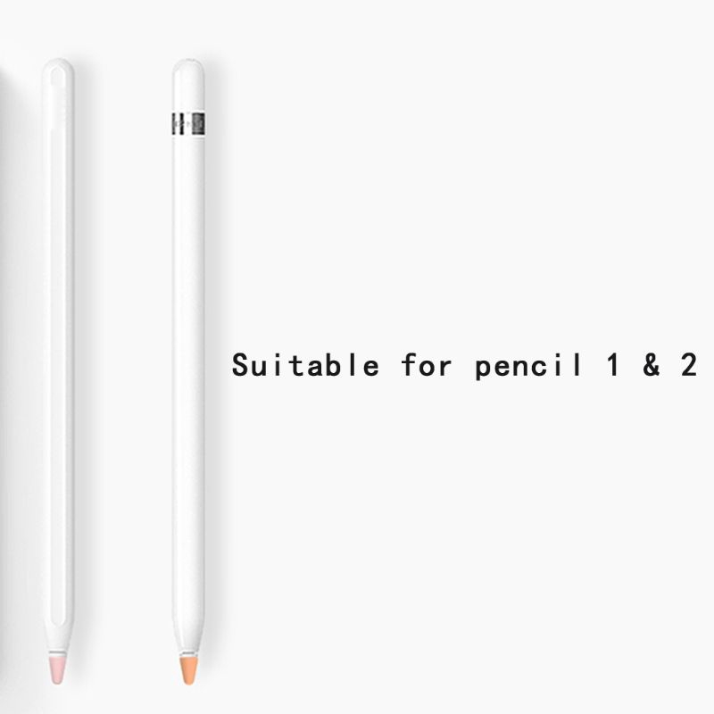 Set 5 Vỏ Silicon Cho Bút Cảm Ứng Apple Pencil 1st 2nd Stylus