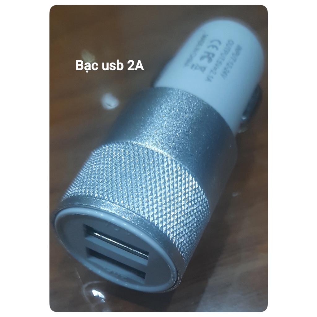 Sạc Pin Điện Thoại USB 2a Trên Xe Ôtô - Yobo