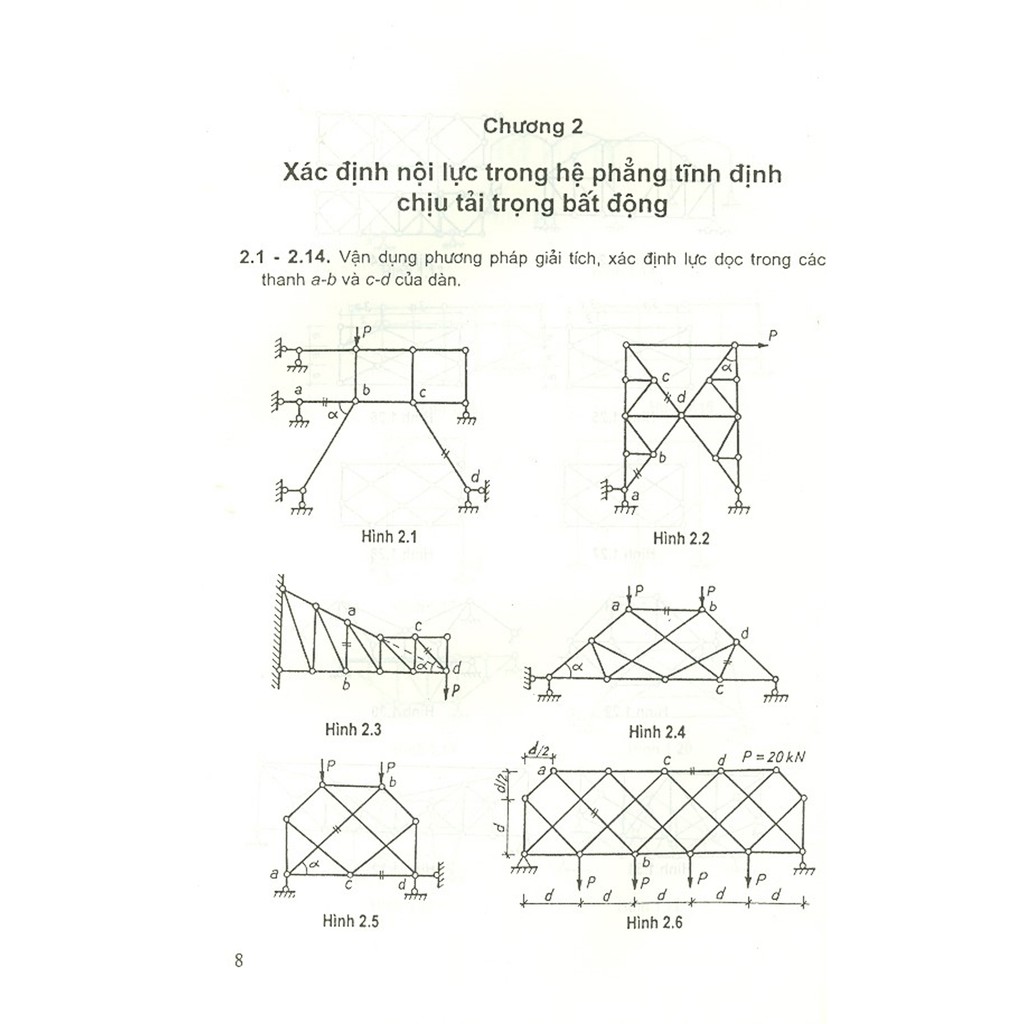 Sách - Bài Tập Cơ Học Kết Cấu - Tập 1 - Hệ Tĩnh Định