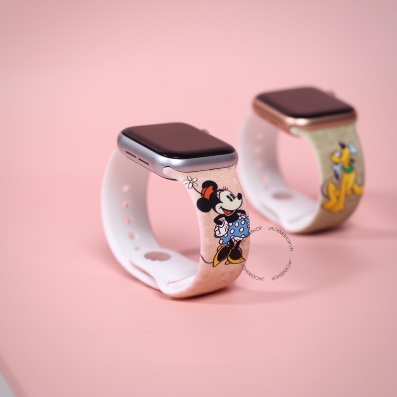 [FULL BOX] Dây SILICON Disney cho Apple Watch series 7/6/5/4/3/2/1