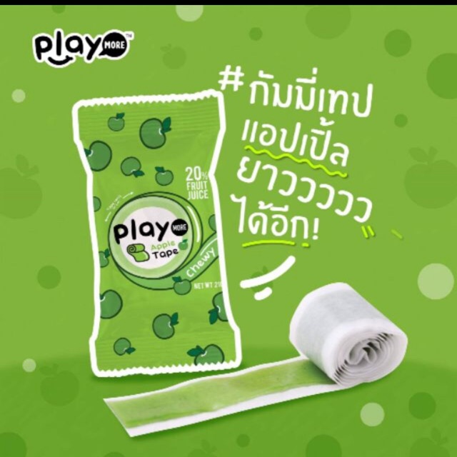 Kẹo cuộn Play More Thái Lan