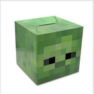 Đầu hóa trang nhân vật Zombie Minecraft cực đẹp