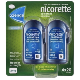 Kẹo cai t.huốc lá Nicorette Cooldrop