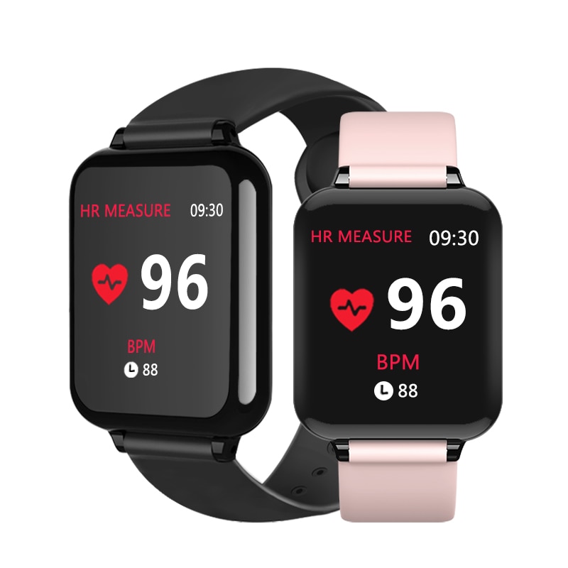 B57 Smart Watch Heart Rate Monitor Blood Pressure Blood Oxygen Sports Smartwatches For IOS Android