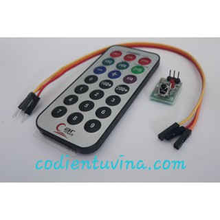 Module thu hồng ngoại + Remote IR1838