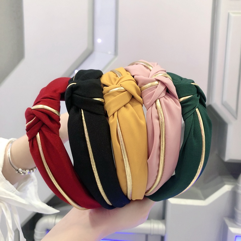 Băng Đô Cài Tóc Chống Trượt Thiết Kế Đơn Giản Thời Trang Cho Nữ